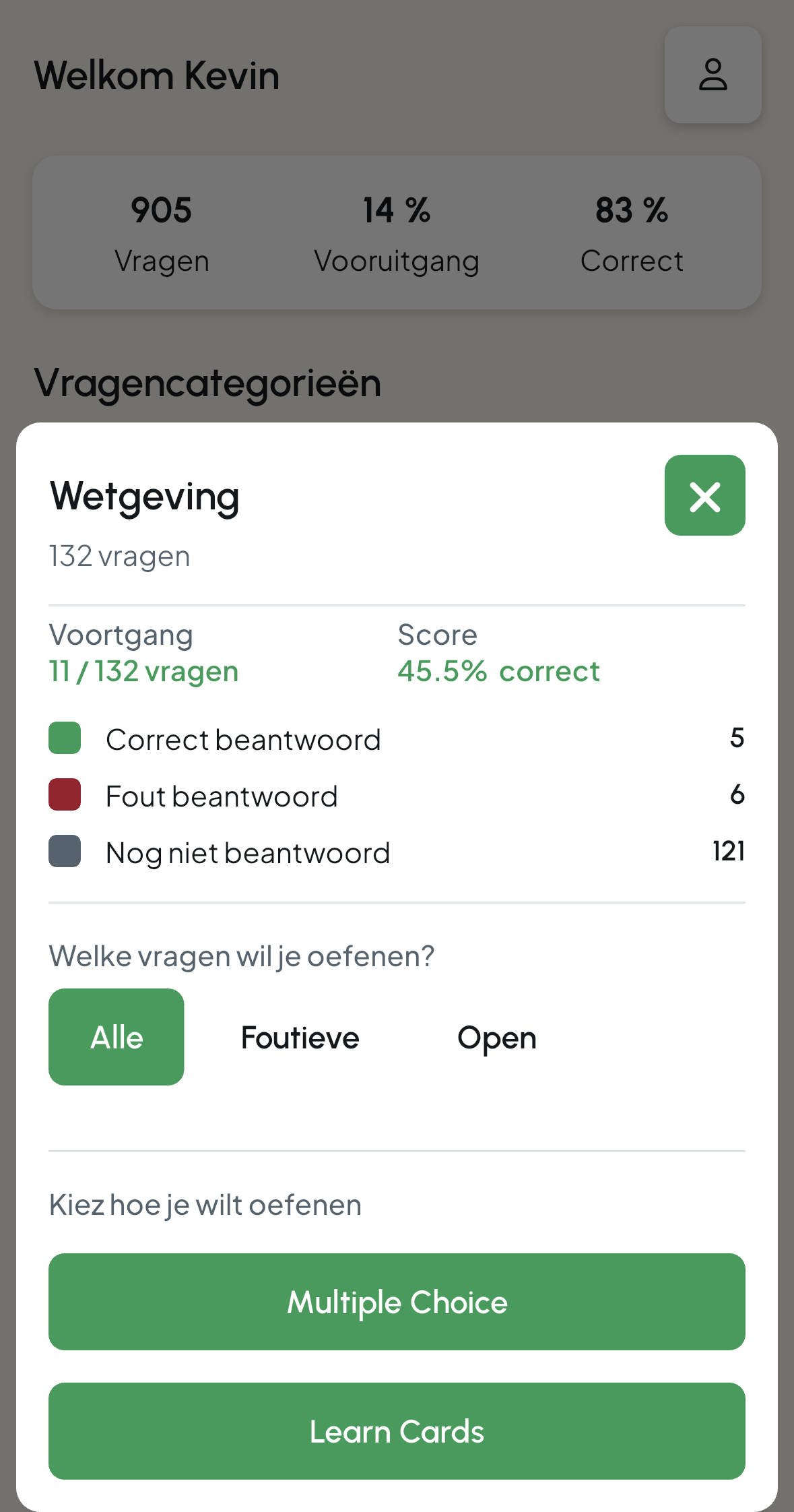 WildWijs Voortgang Dashboard