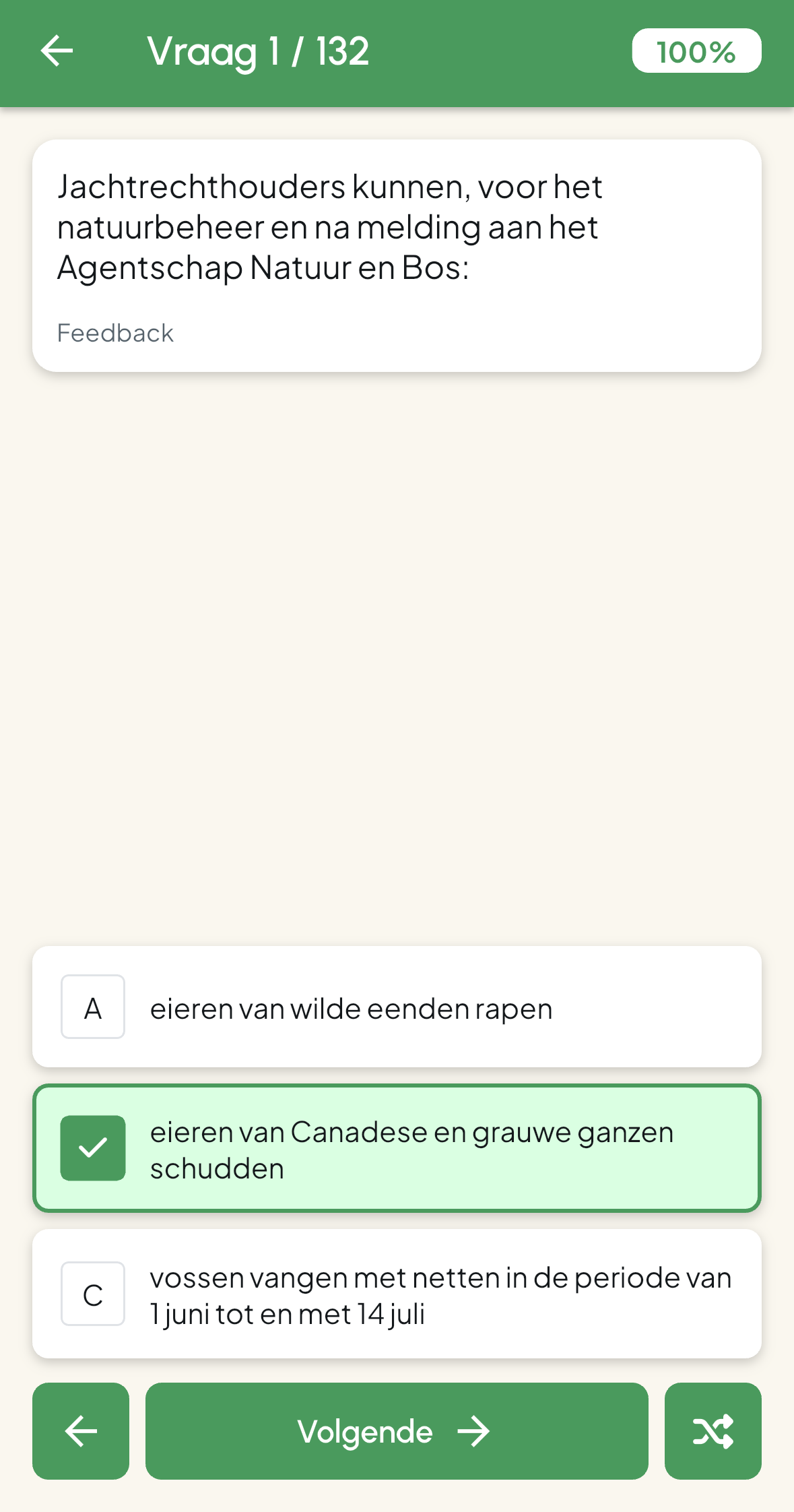WildWijs Quiz Interface
